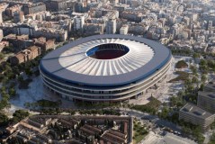 西甲 | 顶棚施工7个月！巴萨将再迁主场：拒付高租金，转扩建自家球场