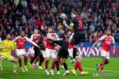 随着阿森纳1-1绝平，巴黎5-2，皇马3-0曼城 欧冠最新晋级形势出炉