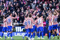 西甲第21轮激情对决：马德里竞技主场3比0完胜马略卡