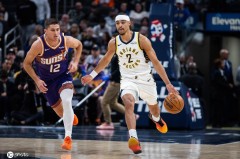 布克43分内姆布哈德23分 太阳击败步行者4连胜