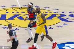 詹姆斯21+10+12里夫斯19+9 湖人大胜奇才