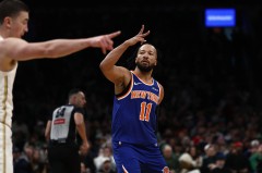 布伦森31分布朗26分 尼克斯大胜凯尔特人