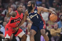 米切尔30+7哈登28分 莫布利25+8骑士力克猛龙总分2-0领先