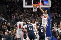 弗拉格23+10坎宁安29+10 独行侠加时险胜活塞