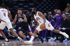 米切尔34分哈登狂送14助攻 骑士胜爵士